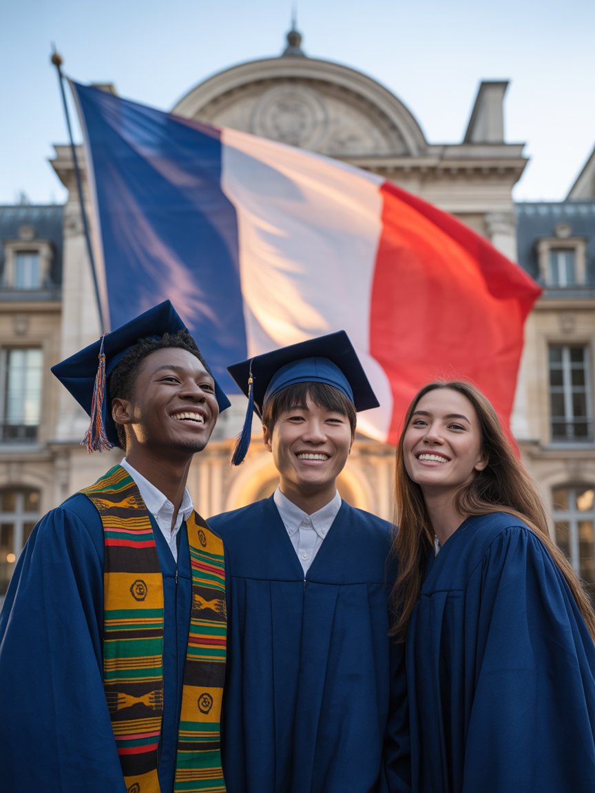 Étudiants internationaux sur la Côte d’Azur